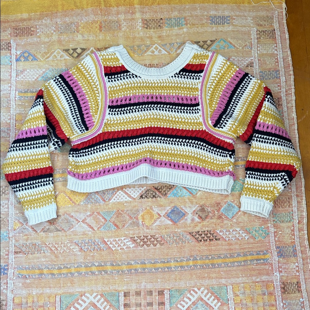 ba&sh Romy Reversible Cardigan Sweater - Picture 7 of 8